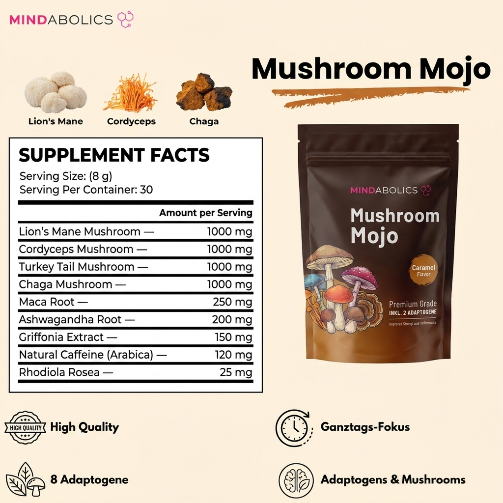 Mushroom Mojo Coffee