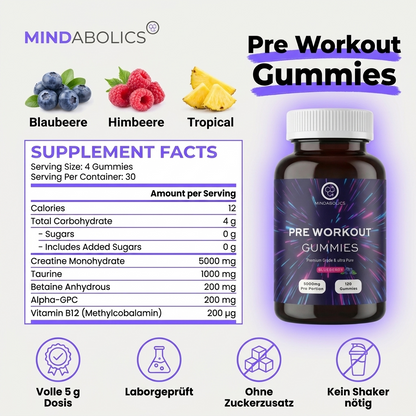 Pre-Workout Gummies