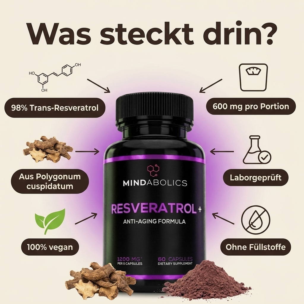 100% pur Resveratrol
