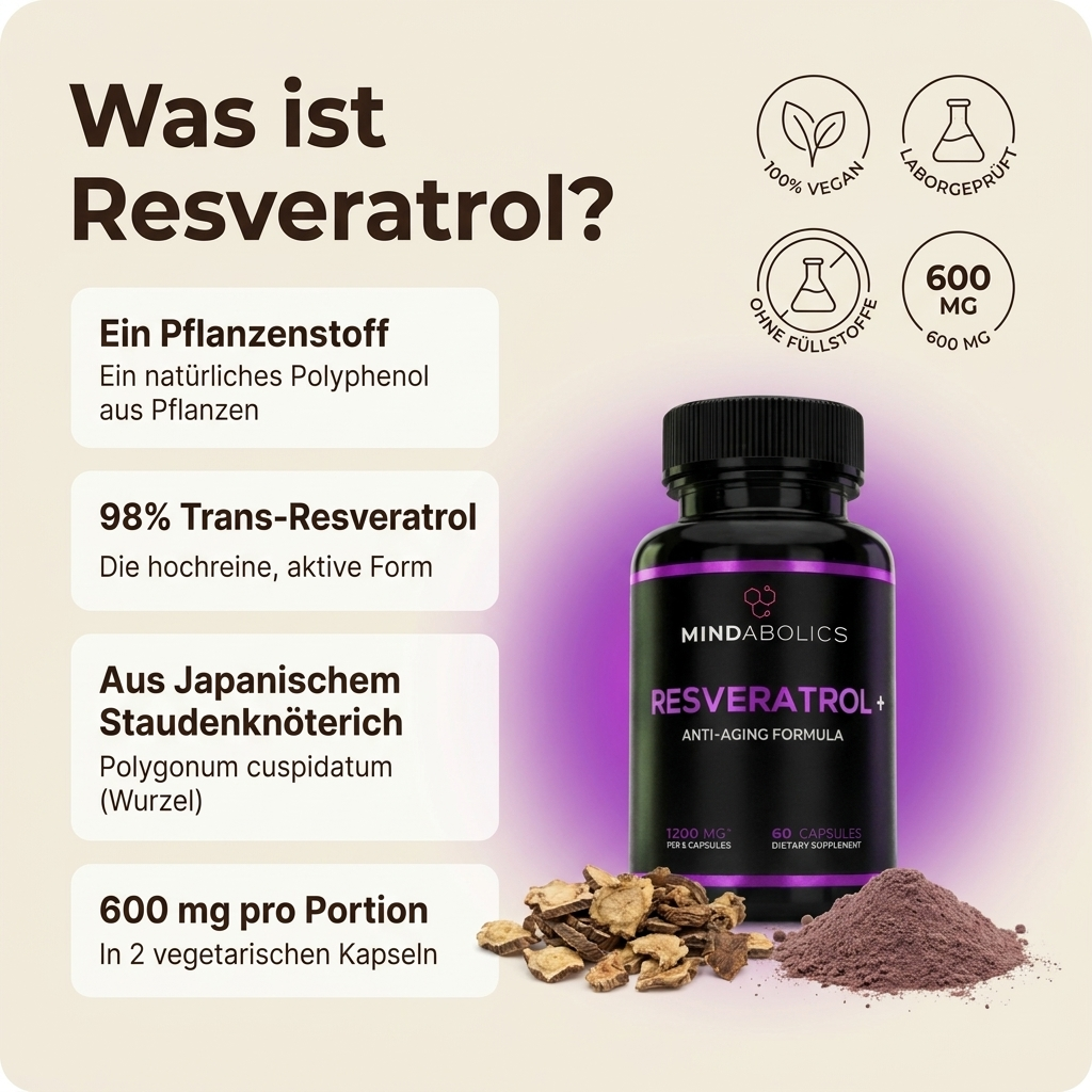 100% pur Resveratrol