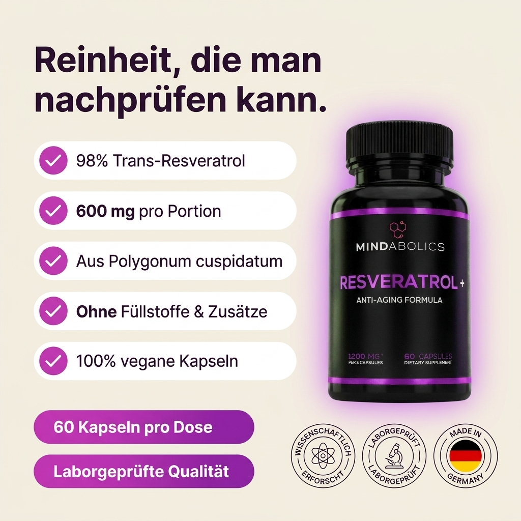 100% pur Resveratrol