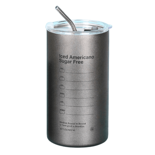 Metall Coffee Cup + Straw - Mindabolics - CJJT169810903CX